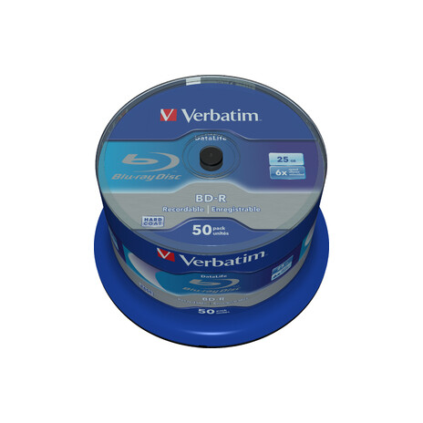 VERBATIM BD-R SL (6x, 25GB),NON-ID, 50 cake