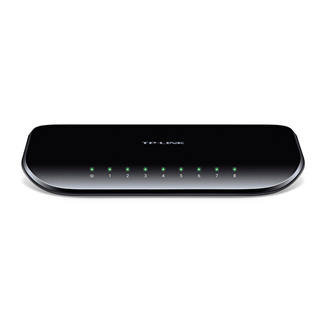 TP-Link switch TL-SG1008D, 8xGbE RJ45, fanless