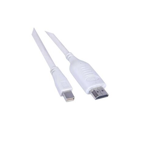 PREMIUMCORD Kabel Mini DisplayPort - HDMI 3m, bílý