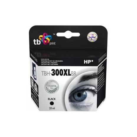 Ink. kazeta TB kompat. s HP CC641EE (No.300XL) Bk