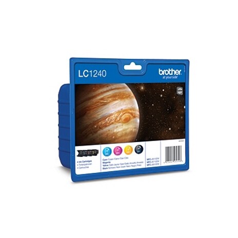 BROTHER INK LC-1240RB Ink 1x černý + 1x azurový/purpurový/žlutý pro MFC-J6910DW