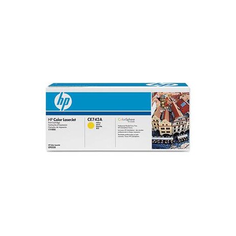 HP tisková kazeta žlutá, CE742A
