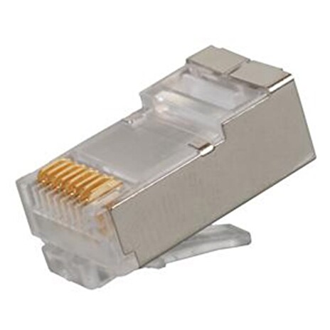 Konektor RJ45 STP 8p8c Cat6 drát 10ks