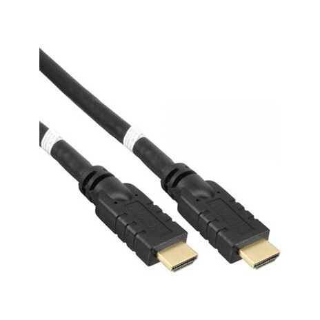 PremiumCord HDMI 4K/60Hz, ethernet, se zesilovače, 3x stíněná, 10m