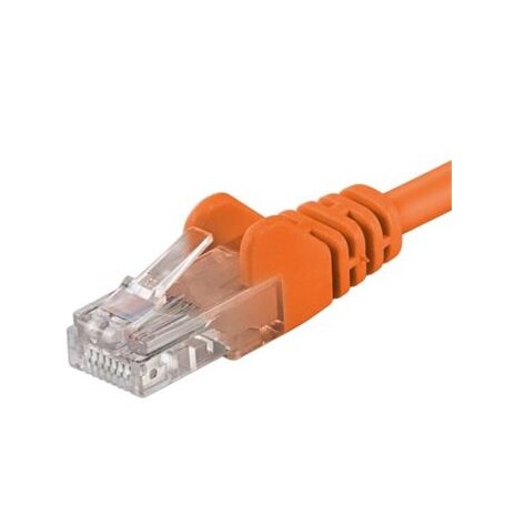 Patch kabel UTP RJ45-RJ45 level 5e 2m oranžová