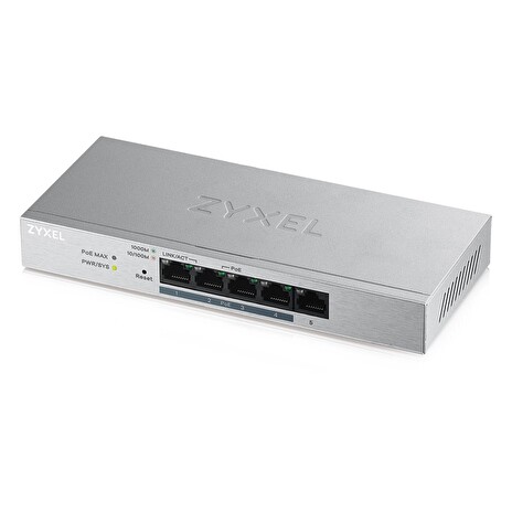 ZyXEL 5xGb 4xPOE fanless desktop switch GS1200-5HP V2