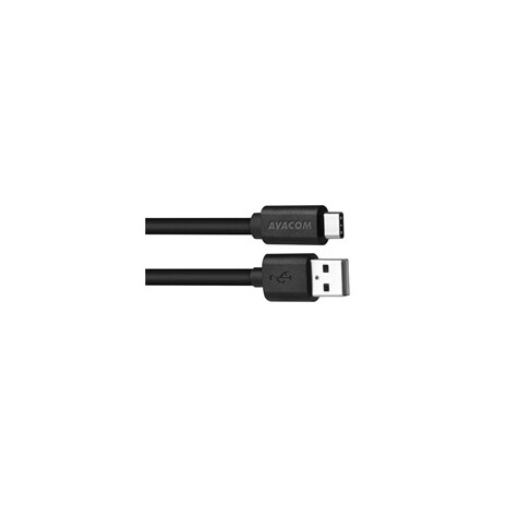 AVACOM Datový a nabíjecí kabel USB - USB Type-C, 100cm, černá