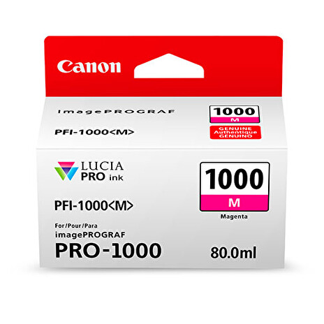 Canon PFI-1000 M, purpurový