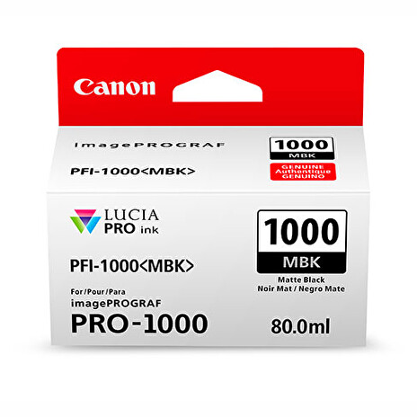 Canon PFI-1000 MBK, matný černý