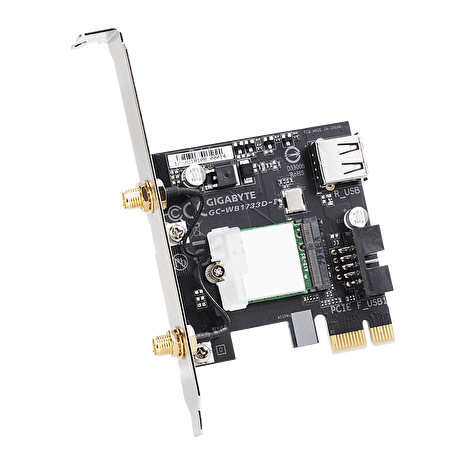 GIGABYTE PCI-E Wifi+BT 1733MBps 802.11a/b/g/n/ac