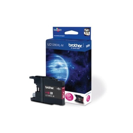 BROTHER INK LC-1280XLM, purpurový inkoust pro MFC-J6910DW, 1 200 str.