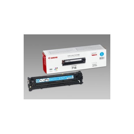 Canon LASER TONER cyan CRG-716C, 1.500 stran (CRG716C) 1500 stran*