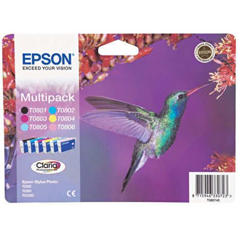 CLARIA 6 Ink Multipack R265/360, RX560 (T0807)