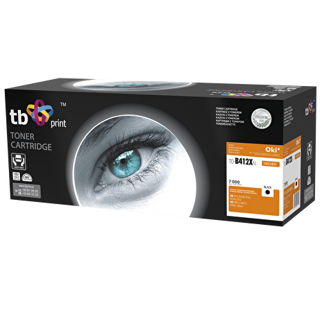 Toner TB kompat. s OKI B412/B432, Black, new 412XN