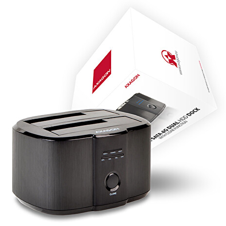 AXAGON - ADSA-ST USB3.0 - 2x SATA 6G CLONE DUAL HDD dock station