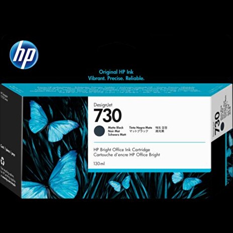 HP 730 130-ml Matte Black Ink Crtg