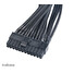 AKASA kabel prodlužovací FLEXA P24/ prodloužení napájecího 24pin kabelu pro MB/ 40cm