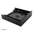 AKASA Montážní kit pro 3,5" HDD do 5,25" pozice, 1x 3,5" nebo 2,5" HDD/SSD, plastový, černý