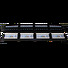 Patch panel 24x RJ-45,Cat5e UTP,1U, 19" Dual