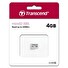 TRANSCEND MicroSDHC karta 4GB 300S, Class 10, bez adaptéru