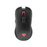 Genesis herní optická myš ZIRCON 330/RGB/Herní/Optická/3 500 DPI/Bezdrátová USB/Černá-červená