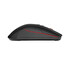 Genesis herní optická myš ZIRCON 330/RGB/Herní/Optická/3 500 DPI/Bezdrátová USB/Černá-červená