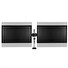 ARCTIC stolní držák Z2 (Gen3) pro 2x LCD do 34", nosnost 2x15kg, 4x USB HUB, černý (black)