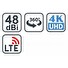 EVOLVEO Jade 1 LTE, 48dBi aktivní venkovní anténa DVB-T/T2, LTE filtr, RED certifikát