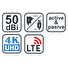 EVOLVEO Xany 1 LTE 230/5V, 50dBi aktivní pokojová anténa DVB-T/T2, LTE filtr