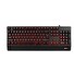 C-TECH Klávesnice KB-104BK, USB, 3 barvy podsvícení, černá, CZ/SK