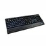 C-TECH Klávesnice KB-104BK, USB, 3 barvy podsvícení, černá, CZ/SK