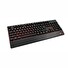 C-TECH Klávesnice KB-104BK, USB, 3 barvy podsvícení, černá, CZ/SK