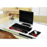 Kensington podložka pod myš Duo Gel Mouse Pad - červeno-černá