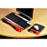 Kensington podložka pod myš Duo Gel Mouse Pad - červeno-černá
