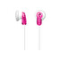 SONY MDR-E9LPP - Sluchátka do ucha, 13,5 mm budicí jednotka, neodymový magnet, kabel 1,2 m, Pink