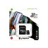 Kingston paměťová karta 32GB Canvas Select Plus microSDHC 100R A1 C10 Card + ADP