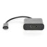 Graphic Adapter HDMI 4K 30Hz UHD to USB 3.1 Type C, with audio, black, 15cm
