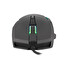 Genesis herní optická myš XENON 220 G2/RGB/Herní/Optická/Pro praváky/12 400 DPI/Drátová USB/Černá