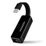 AXAGON ADE-XR, USB 2.0 - Fast Ethernet síťová karta, auto instal, černá