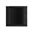 Nástěnný rack 19' 12U 600X600mm černý flat pack