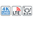 EVOLVEO Xany 2in1, aktivní venkovní/pokojová anténa DVB-T2, LTE filtr