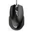 TRUST VOCA/Kancelářská/Optická/Pro praváky/2 400 DPI/Drátová USB/Černá