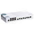 QNAP řízený switch QSW-M408-4C (12 portů: 8x Gigabit port + 4x 10G SFP+ / 10GbE kombo porty)