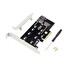 Digitus M.2 NGFF / NVMe SSD PCIexpress Add-On karta podporuje B, M a B + M Key, velikost 80,60,42 a 30 mm