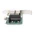 Digitus Karta Gigabit Ethernet PCI Express, dvouportová 32bitový držák s nízkým profilem, čipová sada Intel