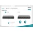 Digitus 4K HDMI Rozbočovač, 1x2, 4K2K, UHD / 60Hz EDID, HDR a downscaling na Full HD, HDCP, černá