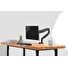 Digitus universální držáku monitoru s jednou plynovou pružinou 15-32 ", 9 kg (max.), Černé VESA: 75 x 75, 100 x 100