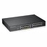 Zyxel GS1900-24EP 24-port Gigabit Smart Managed PoE Switch, 24x gigabit RJ45 (z toho 12x PoE), PoE budget 130W