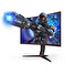 AOC MT VA LCD WLED 27" C27G2ZU/BK - VA panel, 1920x1080, 240Hz, 0,5ms, 2xHDMI, DP, USB, repro, nast vyska, zakriven
