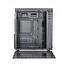 SPIRE skříň VISION 7022 RGB + 3x 12CM RGB FANS, Midi Tower, gaming, bez zdroje, Black